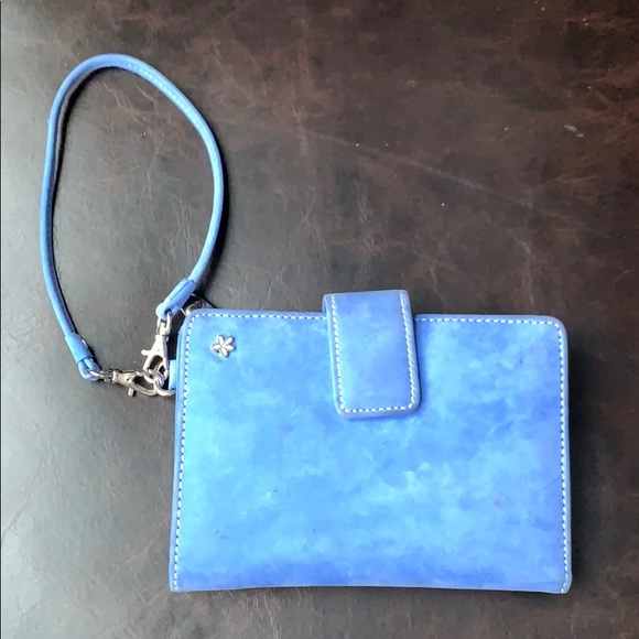 Other - Italian Calfskin Blue Wallet/Wristlet.